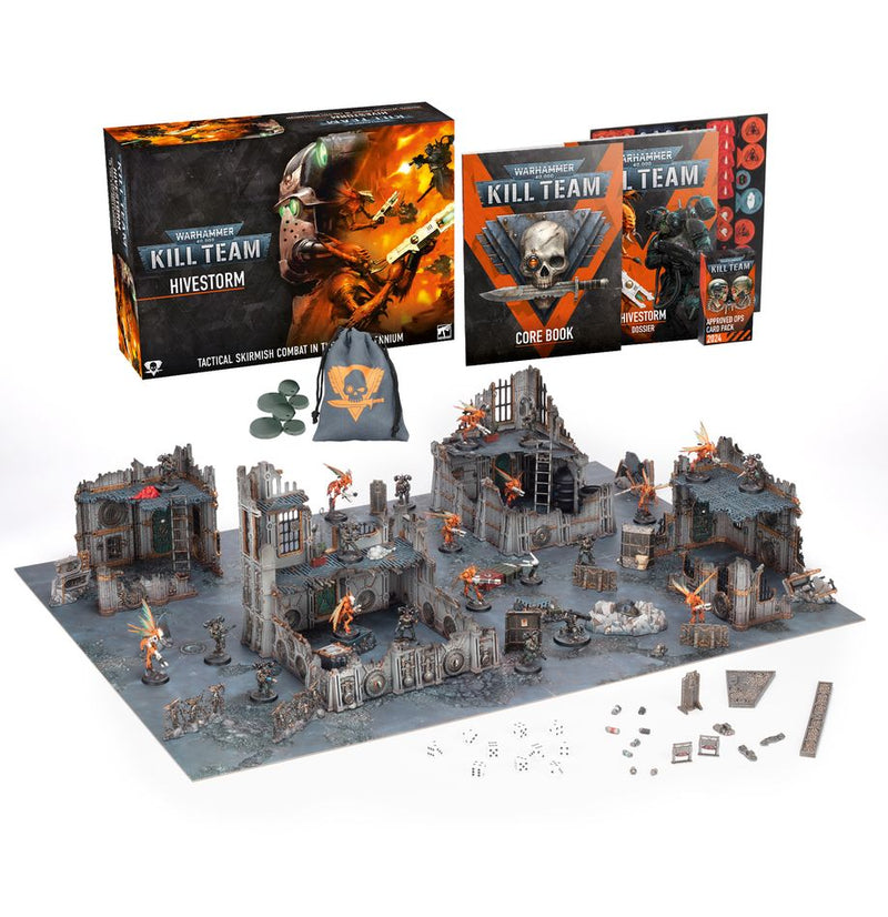 40K Kill Team: Killzone - Hivestorm w/ Exclusive Wound Counter Bases