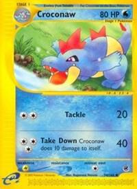 Croconaw -074/165 (EX) Uncommon - Near Mint Reverse Holofoil