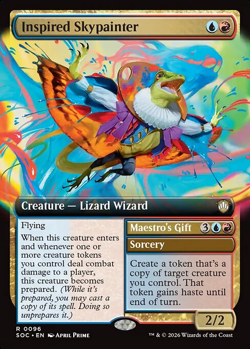 Inspired Skypainter // Maestro's Gift [ #0096 Extended Art ] (SOC-R)