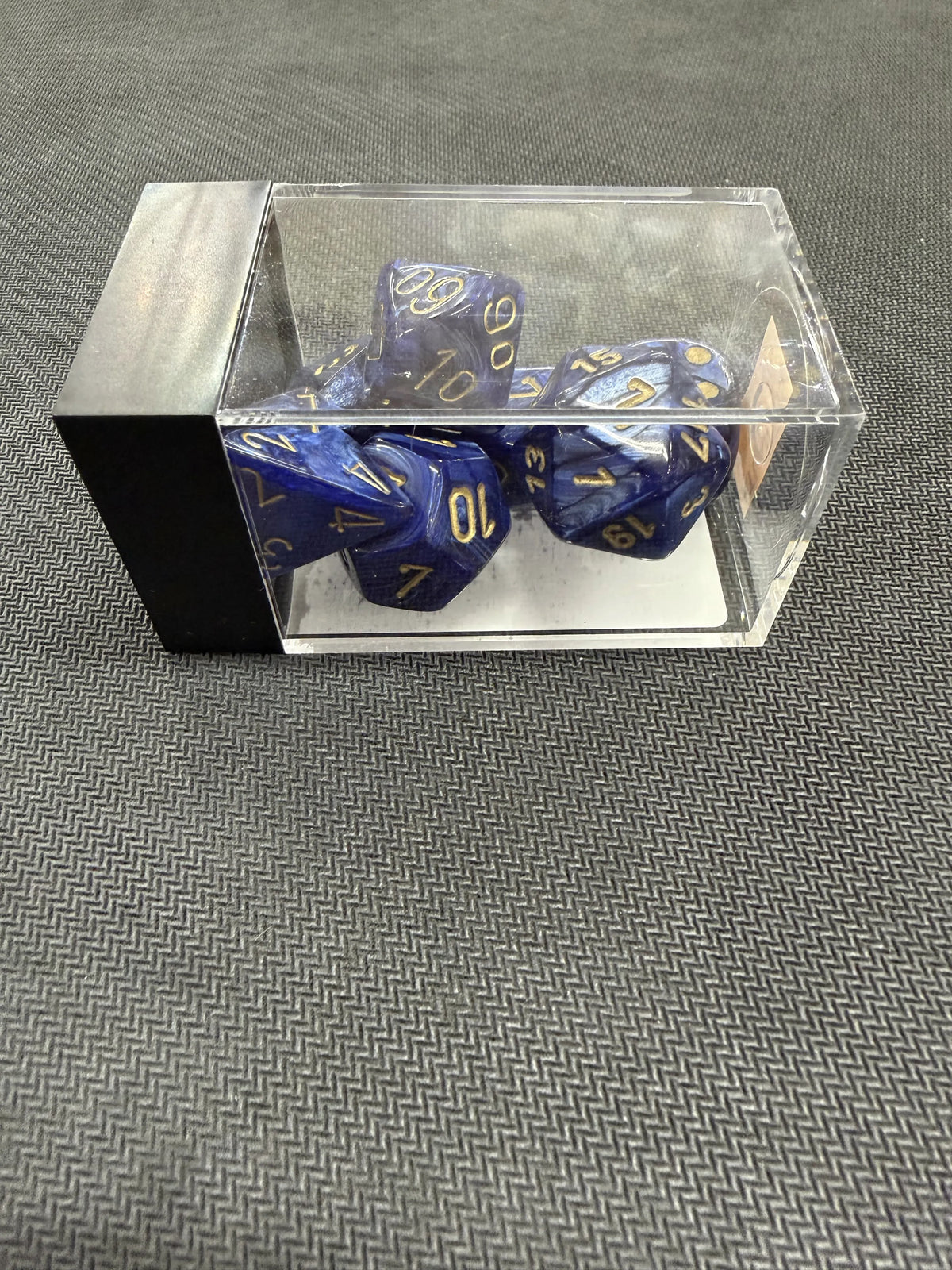 Atlantis Swag: CHX27427: Scarab - Poly Set Royal Blue w/gold (7)