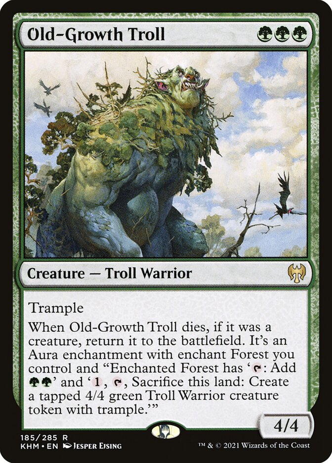 Old-Growth Troll (KHM-R-FOIL)