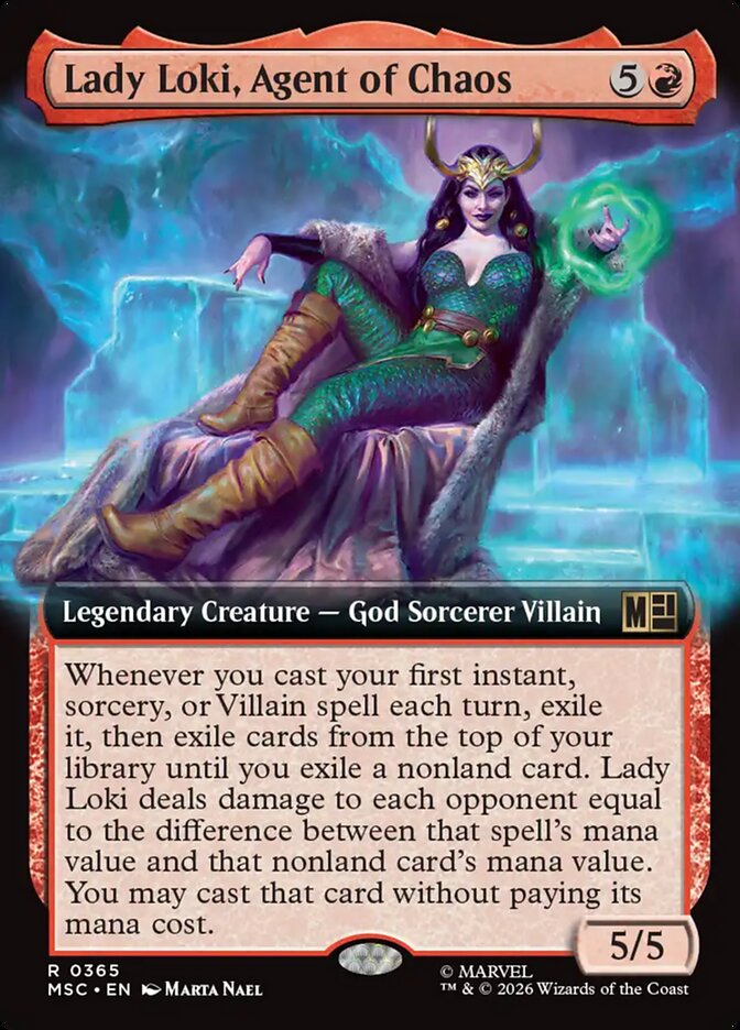 Lady Loki, Agent of Chaos [ #0365 Extended Art ] (MSC-R)