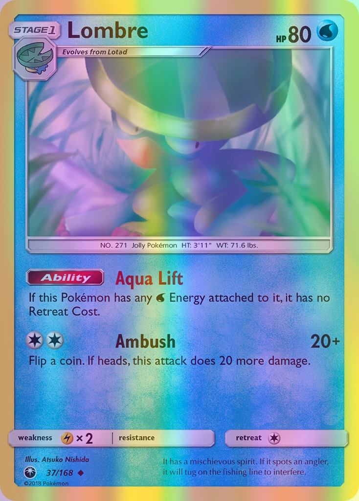 Lombre - 037/168 (CES) Uncommon - Near Mint Reverse Holofoil