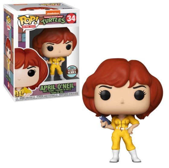 POP Figure: TMNT Retro #0034 - April O'Neil (Specialty Series)