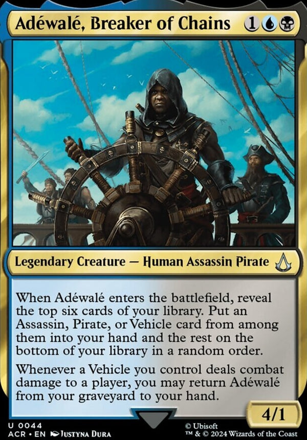 Adewale, Breaker of Chains [#0044] (ACR-U-FOIL)