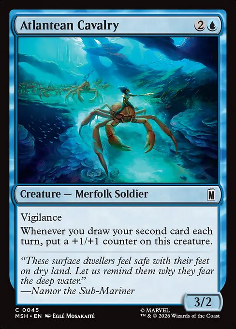 Atlantean Cavalry [ #0045 ] (MSH-C)