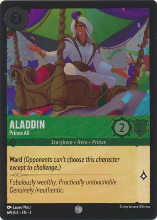 Aladdin - Prince Ali (The First Chapter 69/204) Common - Near Mint Cold Foil