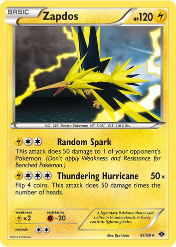 Zapdos (41/99) Near mint Holo