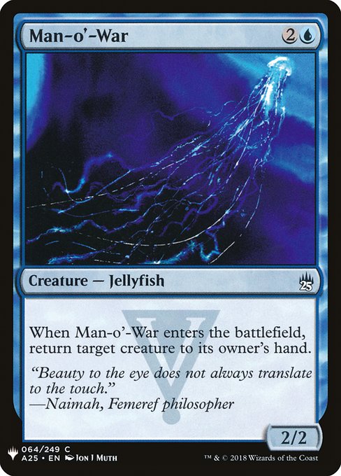 Man-o'-War [Mystery Booster #0421] (A25-C)