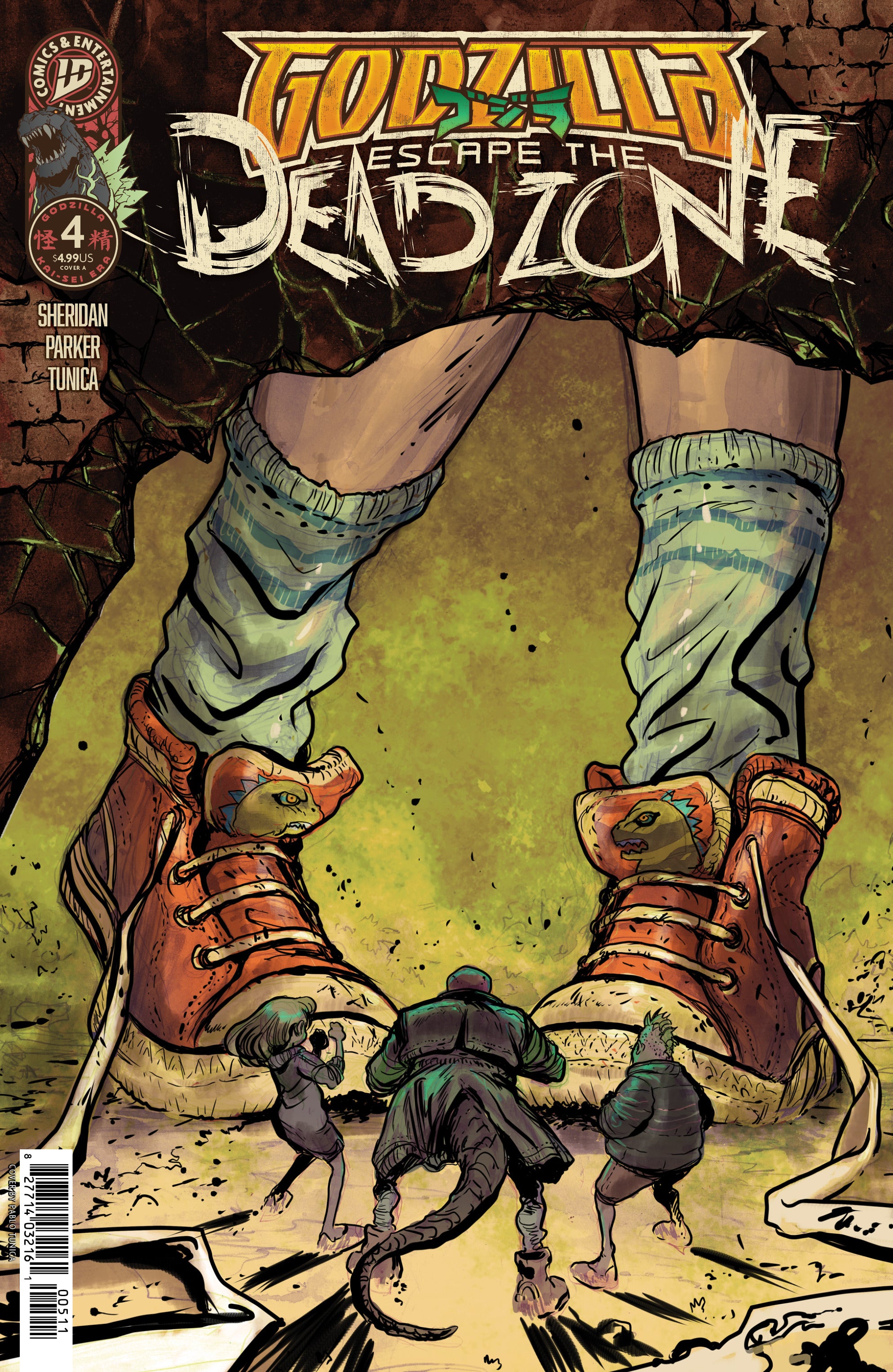 Godzilla: Escape the Deadzone [Kai-Sei Era] #4 Cover A (Tunica)