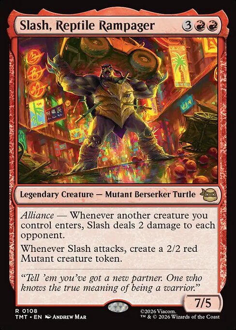 Slash, Reptile Rampager [ #0108 ] (TMT-R)