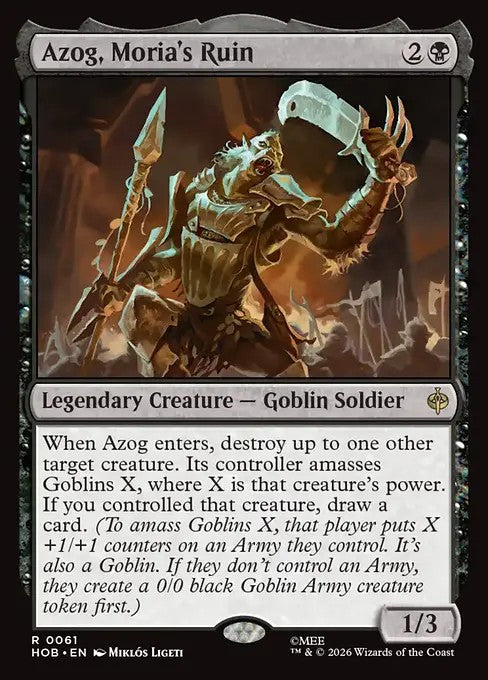 Azog, Moria's Ruin [ #0061 ] (HOB-R)