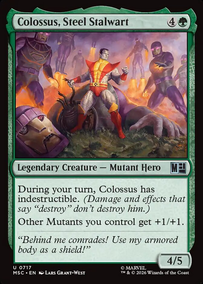 Colossus, Steel Stalwart [ #0717 ] (MSC-U)