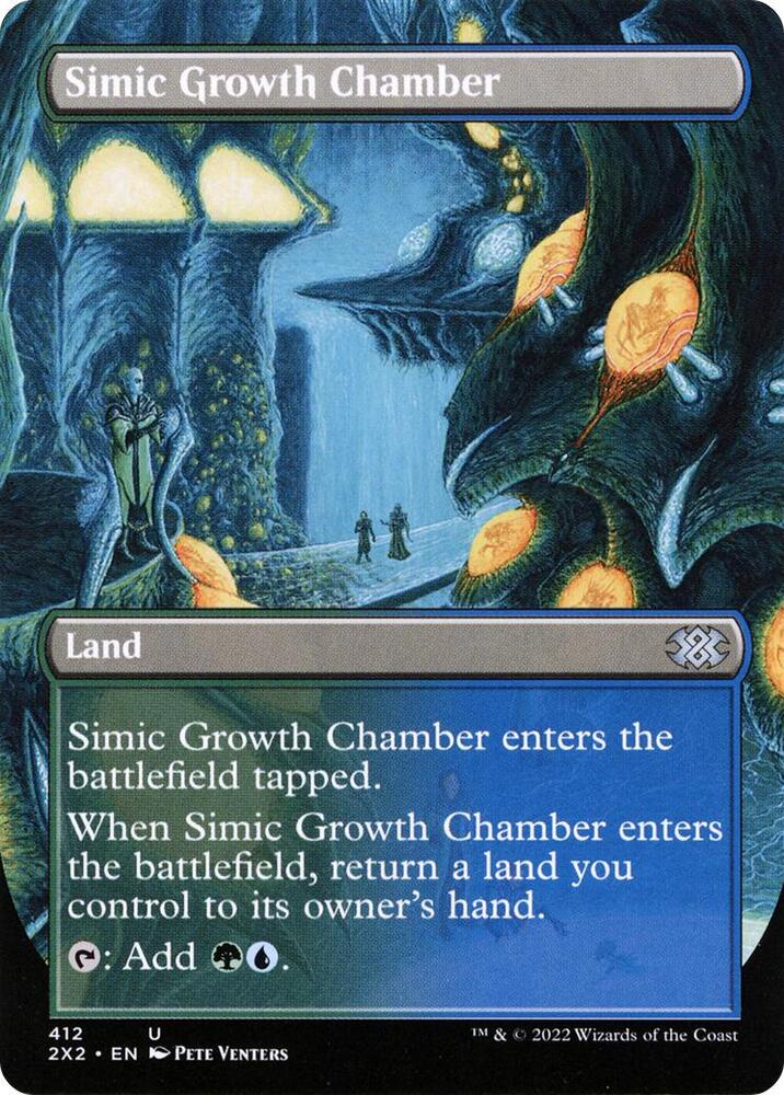 Simic Growth Chamber [#412 Alternate-Art Borderless] (2X2-U-FOIL)