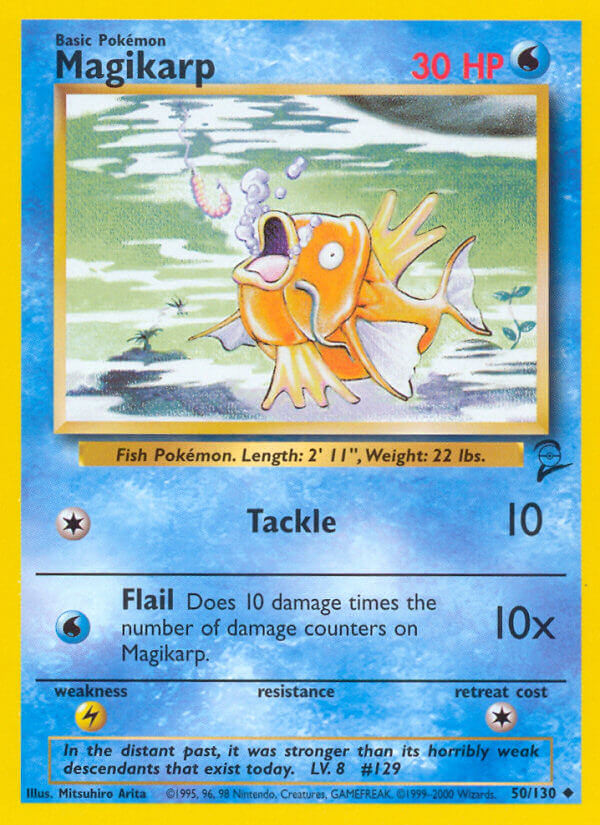 Magikarp - 050/130 (BS2) Uncommon - Near Mint