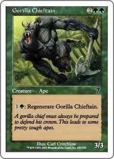 Gorilla Chieftain (7ED-C)