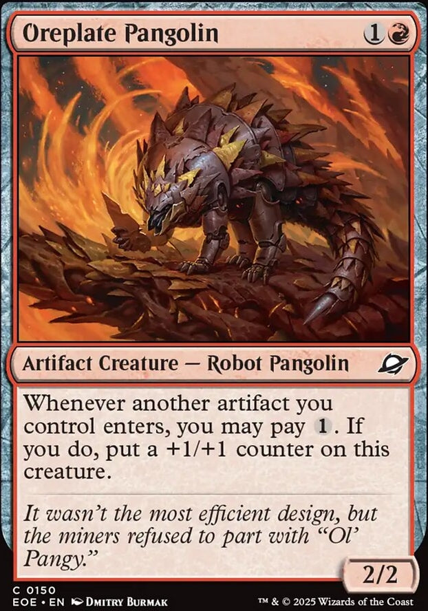 Oreplate Pangolin [ #0150 ] (EOE-C)