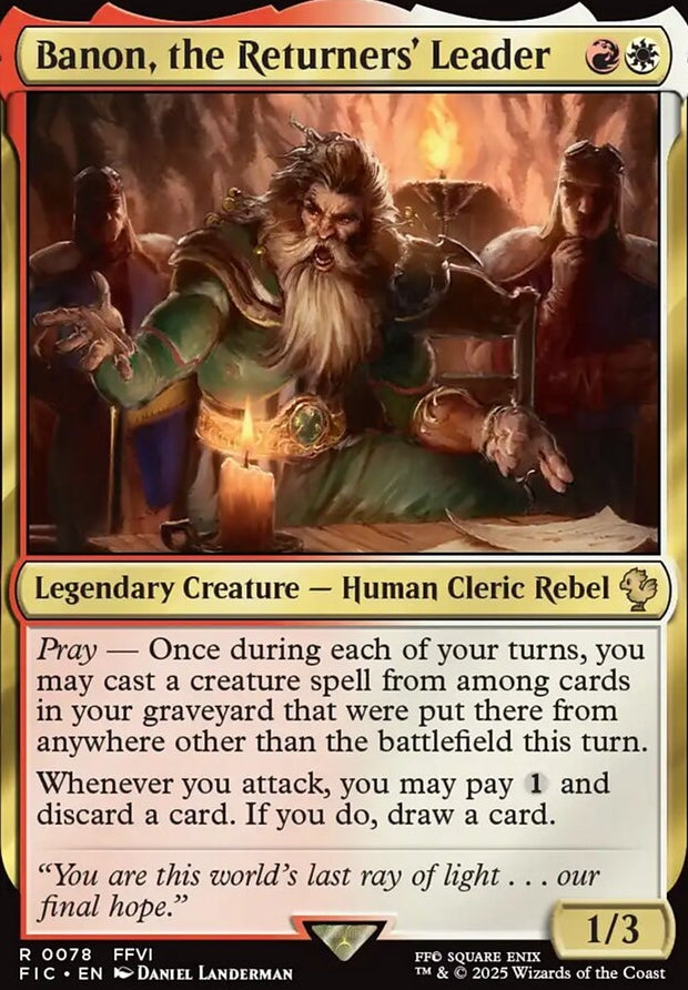 Banon, the Returners' Leader [ #0078 ] (FIC-R)