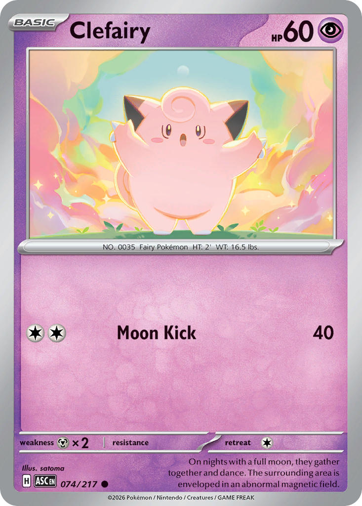 Clefairy - 074/217 (ASC) Common