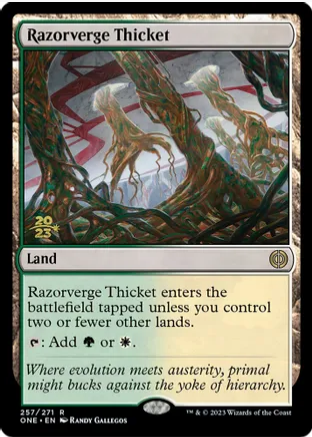 Razorverge Thicket (ONE-R-PRE)