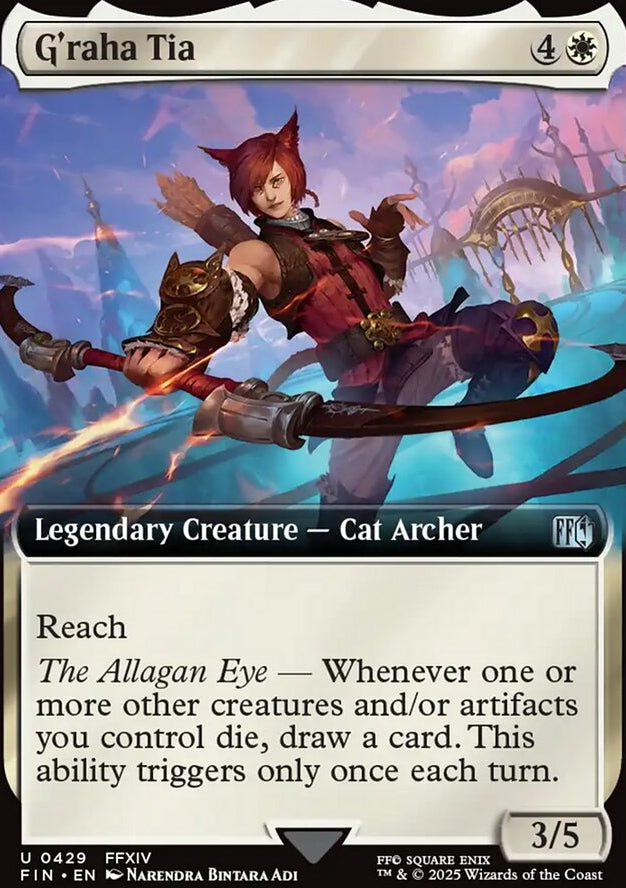G'raha Tia [ #0429 Extended Art ] (FIN-U)