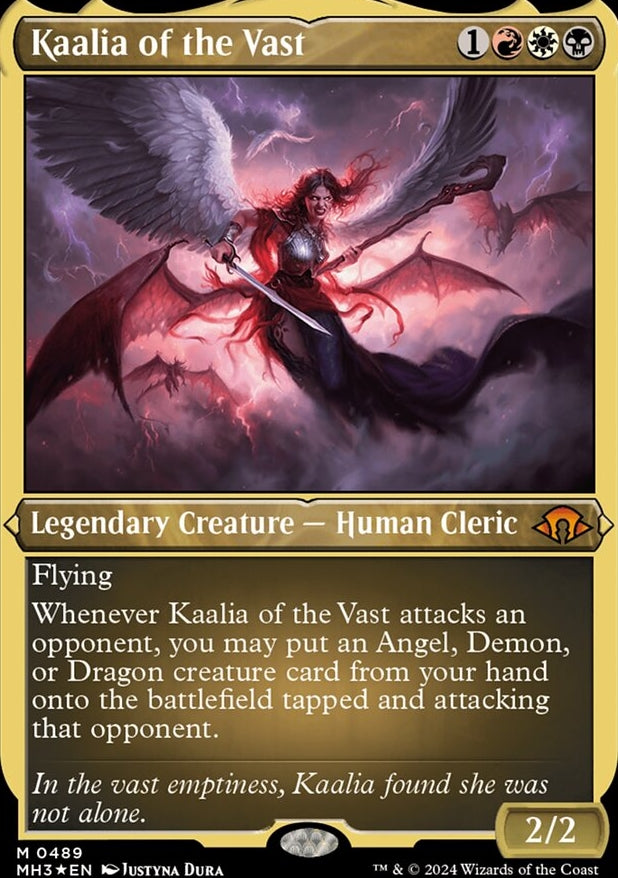 Kaalia of the Vast [#0489 Etched Foil] (MH3-M)