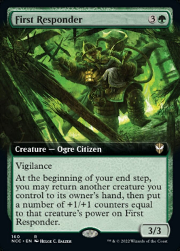 First Responder [#160 Extended Art] (NCC-R)