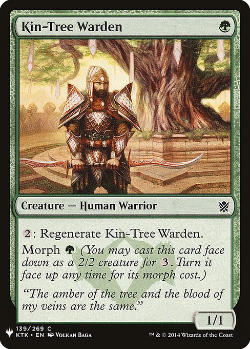 Kin-Tree Warden [Mystery Booster #1250] (KTK-C)