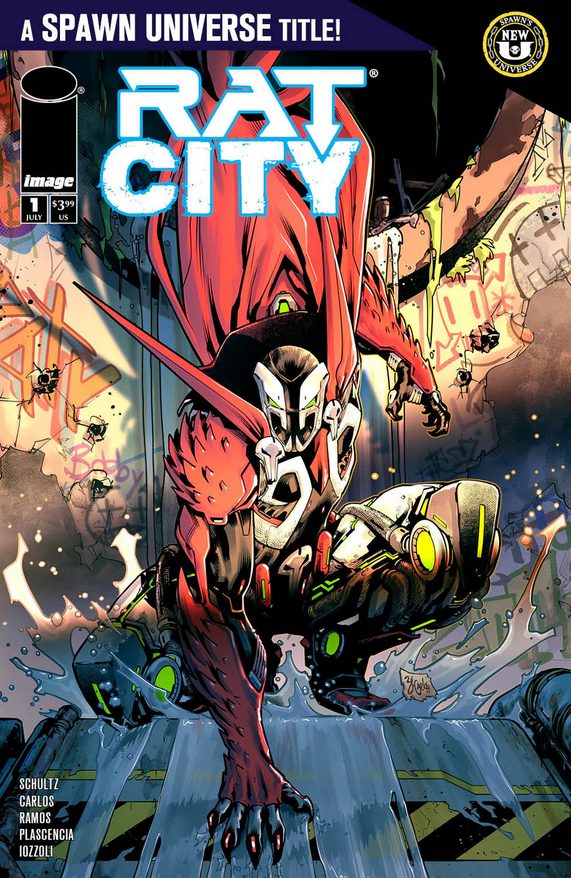 SPAWN RAT CITY #1 Fourth Printing