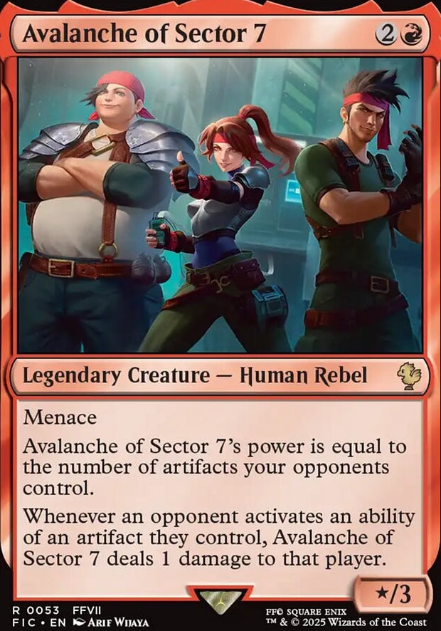 Avalanche of Sector 7 [ #0053 ] (FIC-R)
