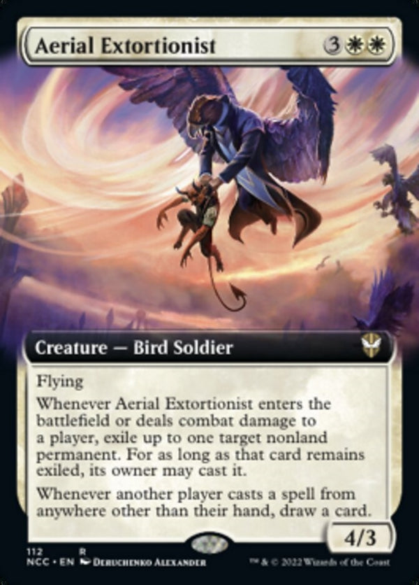 Aerial Extortionist [#112 Extended Art] (NCC-R)