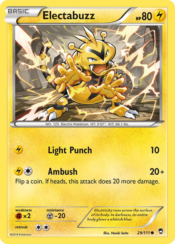 Electabuzz - 029/111 (FFI) Common - Near Mint