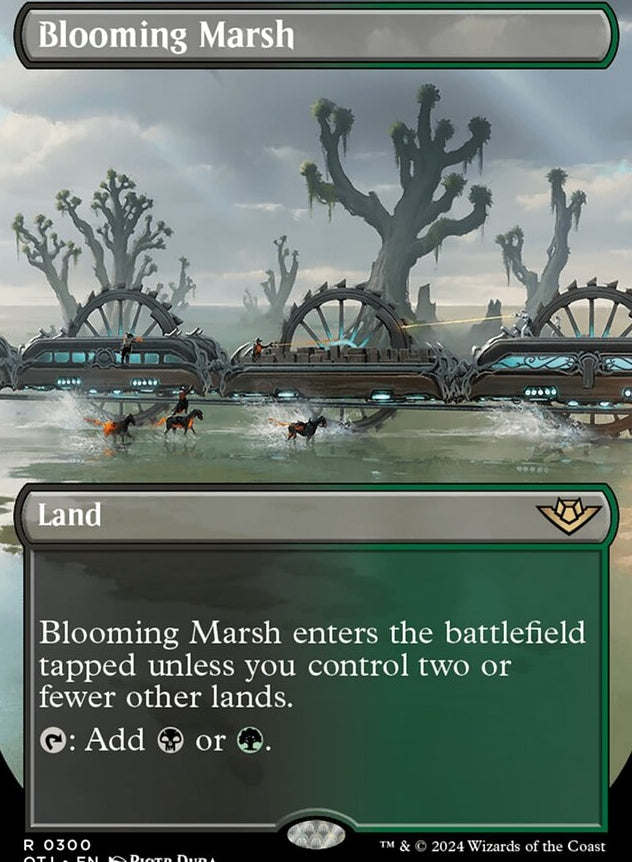 Blooming Marsh [#0300 Borderless] (OTJ-R-FOIL)