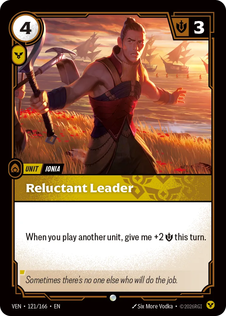 Reluctant Leader - 121/166 (VEN) Common
