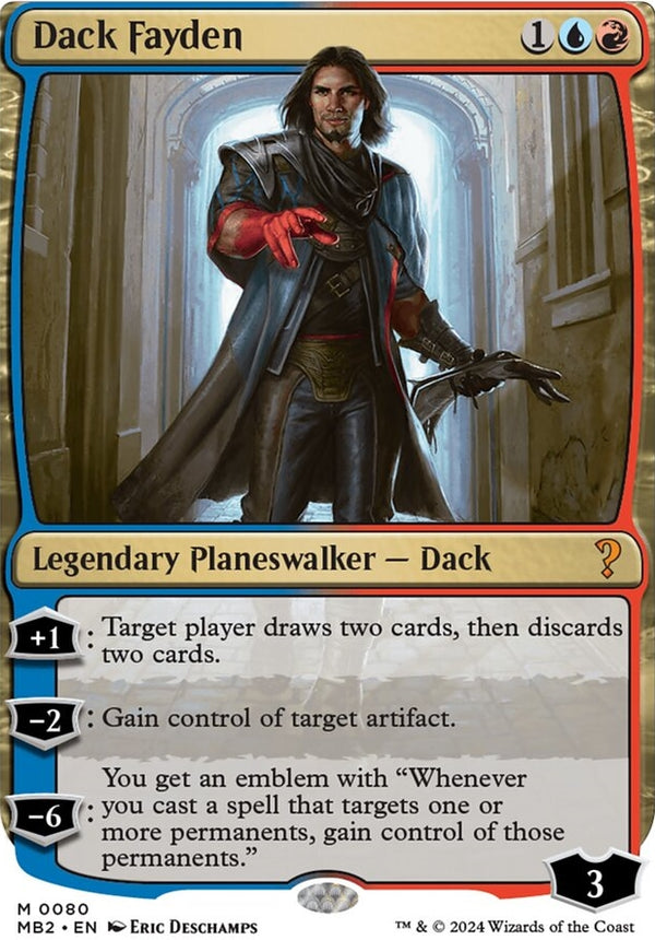 Dack Fayden [#0080 White-Border] (MB2-M)