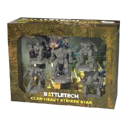 BattleTech: Miniature Force Pack - Clan: Striker Star