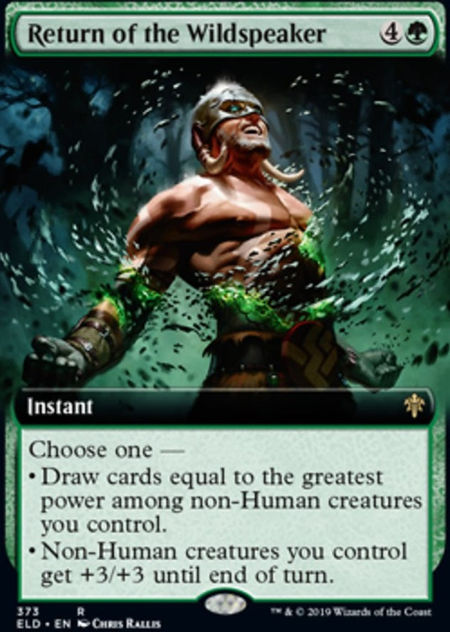 Return of the Wildspeaker [#373 Extended Art] (ELD-R)