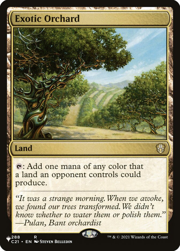 Exotic Orchard (C21-R-LIST)