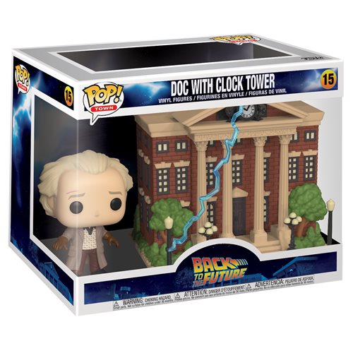 POP Figure Towns: Back to the Future #0015 - Doc with Clocktower