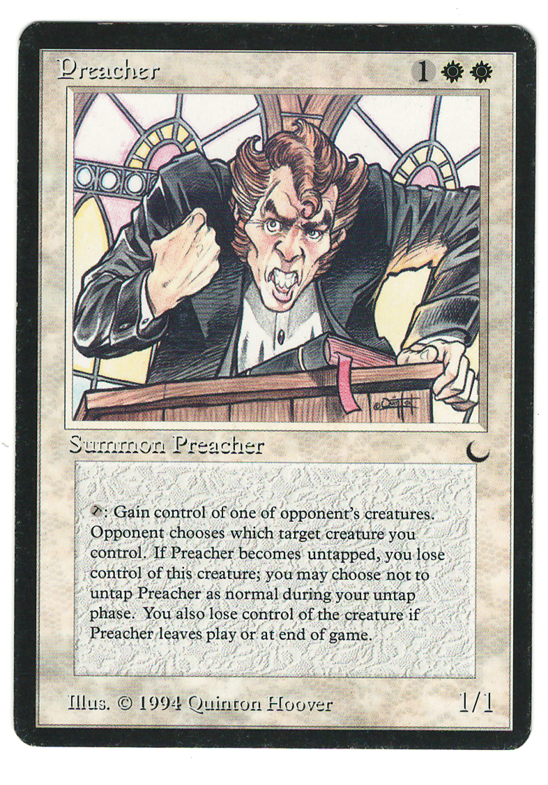 Preacher (DRK-R) Moderate Play