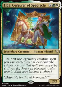 Elda, Conjurer of Spectacle [ #0037 ] (MBC-R)