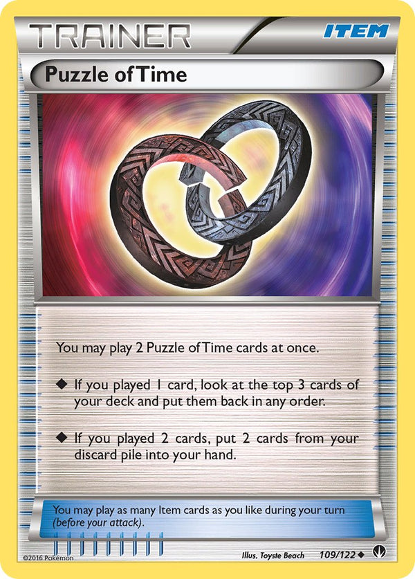 Puzzle of Time - 109/122 (BKP) Uncommon - Near Mint