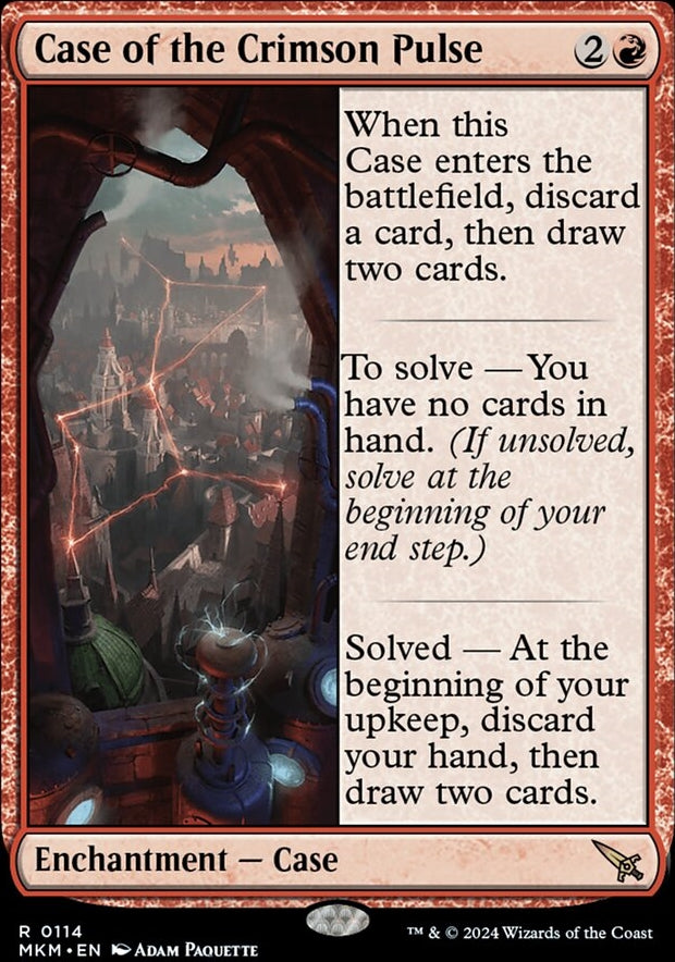 Case of the Crimson Pulse [#0114] (MKM-R-FOIL)