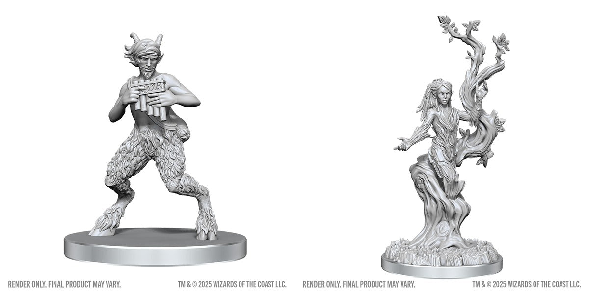 D&D: Nolzur's Marvelous Miniatures - Satyr & Dryad (90859)