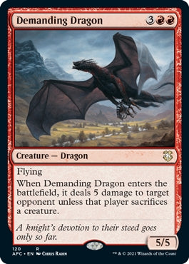 Demanding Dragon [ #0120 ] (AFC-R)