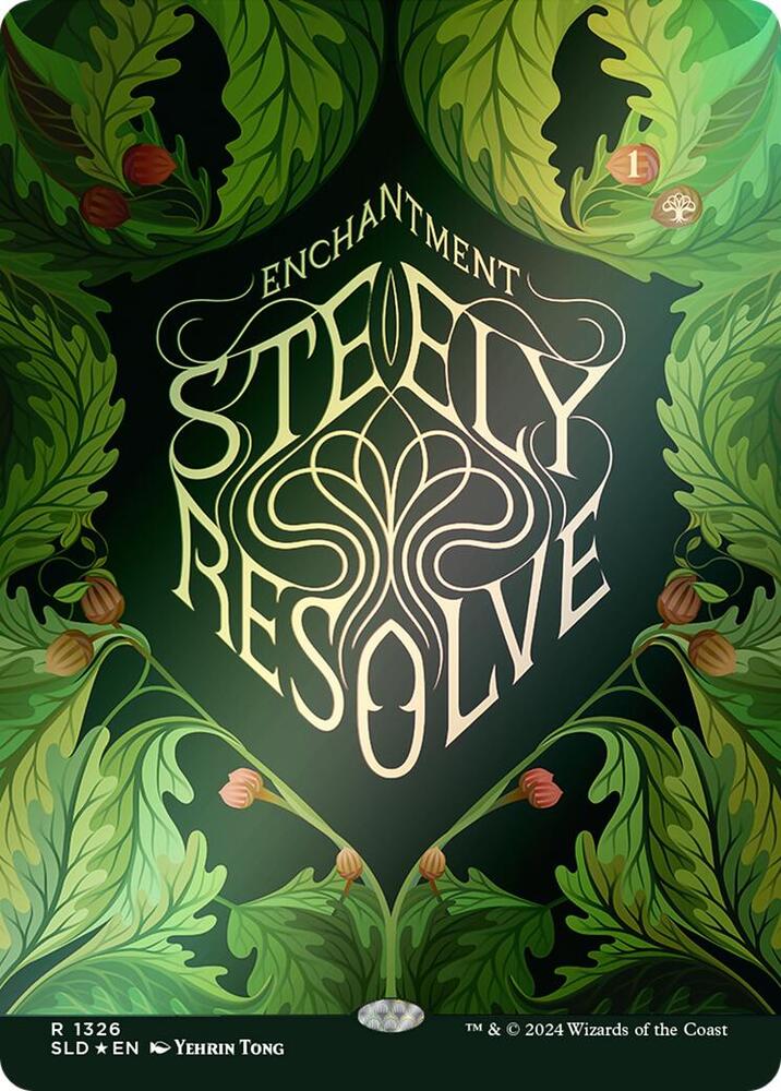 Steely Resolve [#1326] (SLD-R-FOIL)