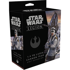 Star Wars: Legion (SWL14) - Rebel Alliance: 1.4 FD Laser Cannon Team Unit Expansion