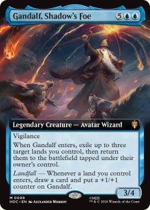 Gandalf, Shadow's Foe [ #0099 Extended Art ] (HOC-M)
