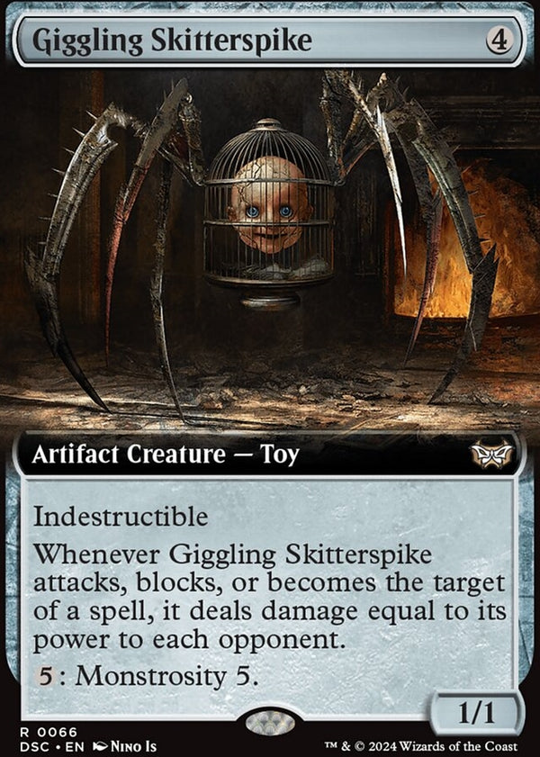 Giggling Skitterspike [#0066 Extended Art] (DSC-R)