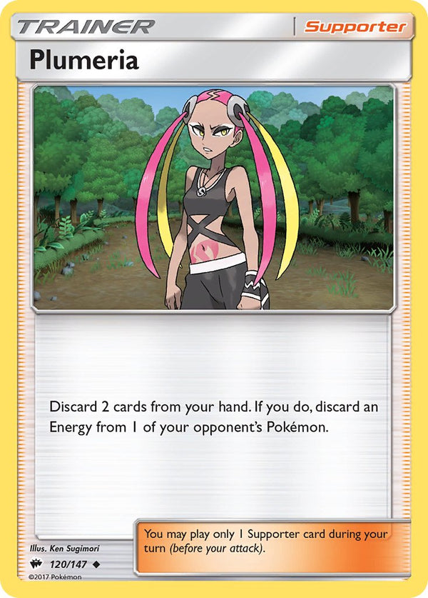 Plumeria - 120/147 (SM:BUS) Uncommon - Near Mint